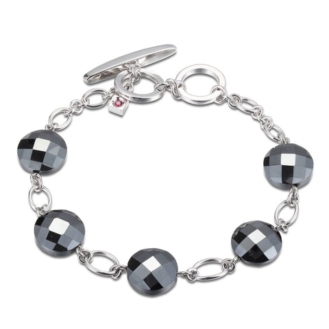 Elle - Sterling Silver "Heat" Bracelet