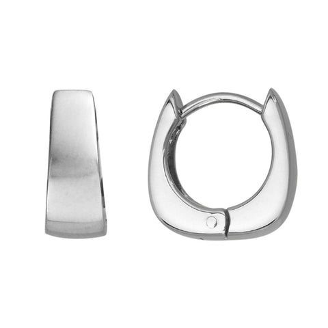 Sterling Silver Huggie Earrings