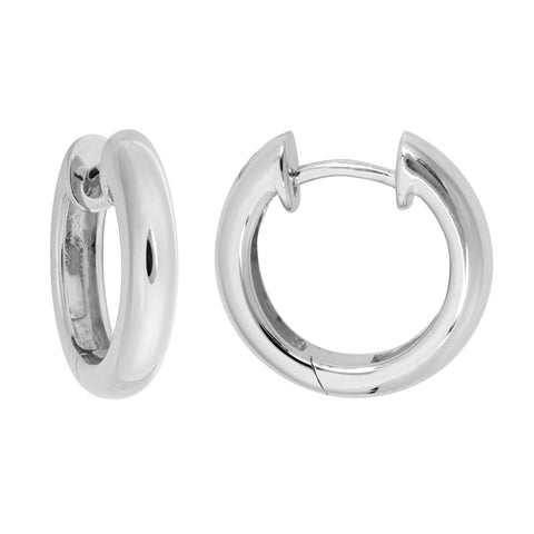 Sterling Silver Small Huggie Earrings