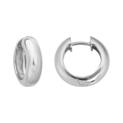Sterling Silver Small Huggie Earrings