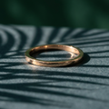 10k Gold 1mm Stacker Band Ring | Whistler Keepsake