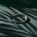 10k Gold 1mm Stacker Band Ring | Whistler Keepsake