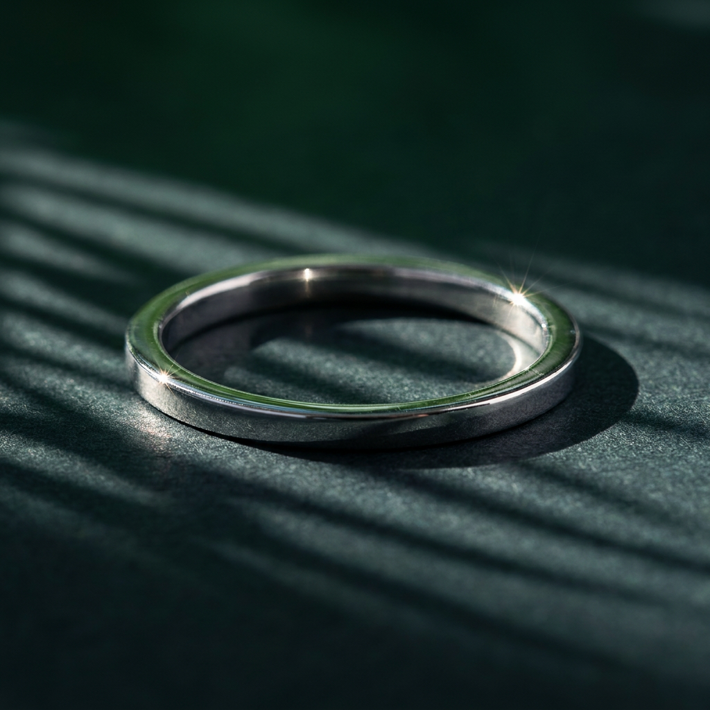 10k Gold 1mm Stacker Band Ring | Whistler Keepsake