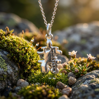 Sterling Silver Inukshuk Charm | Iconic Canadian Keepsake | 2 Sizes