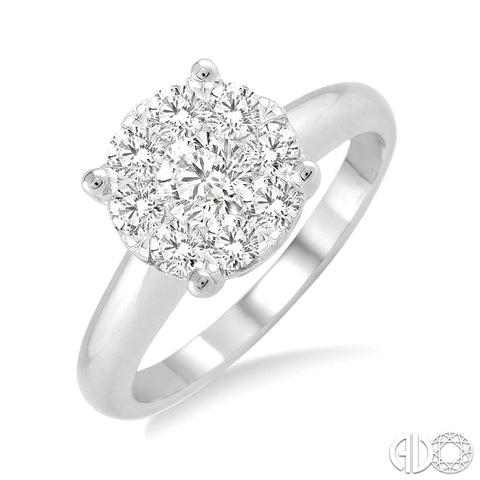 14k Diamond Engagement Ring