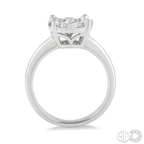 14k Diamond Engagement Ring