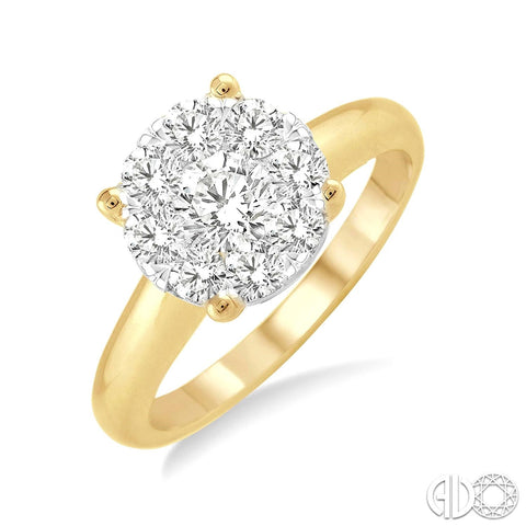 14k Diamond Engagement Ring