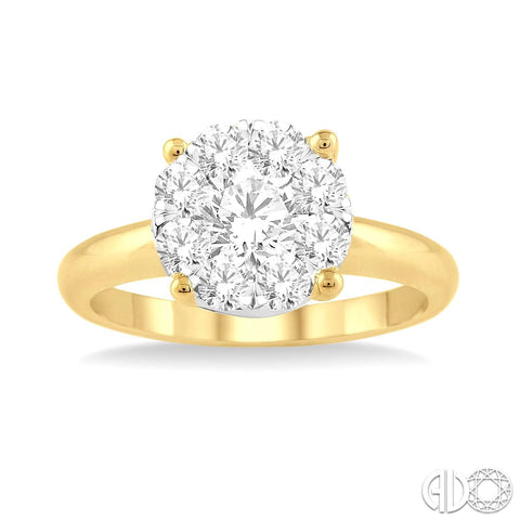 14k Diamond Engagement Ring