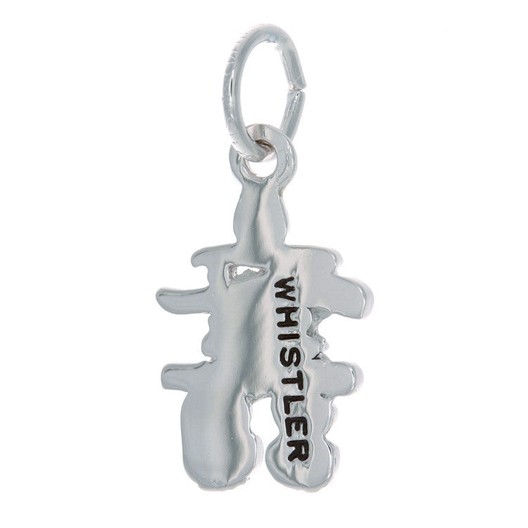 Sterling Silver Inukshuk Charm | Iconic Canadian Keepsake | 2 Sizes