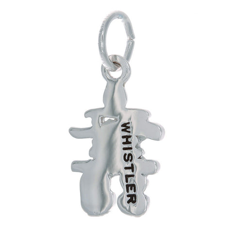 Sterling Silver Inukshuk Charm