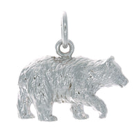 Sterling Silver Bear Charm | Whistler Wildlife Keepsake | 2 Sizes