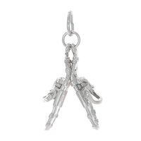 Sterling Silver Snowshoes Charm | Whistler Mountain Keepsake