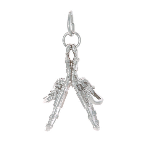 Sterling Silver Snowshoes Charm