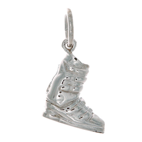 Sterling Silver Ski Boot Charm