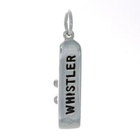 Sterling Silver Snowboard Charm | Whistler Blackcomb Keepsake