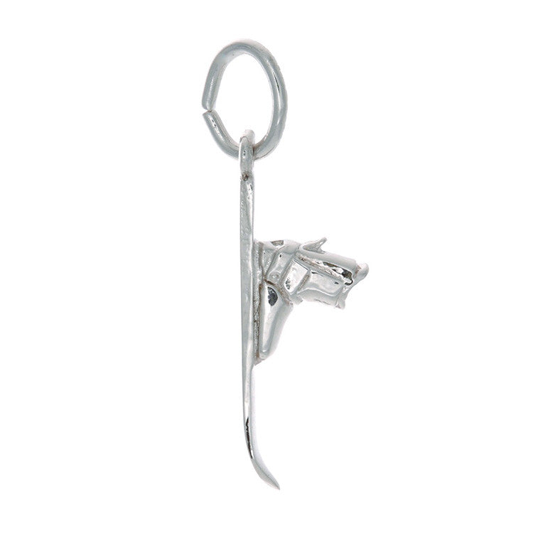 Sterling Silver Ski & Boot Charm | Whistler Mountain Keepsake