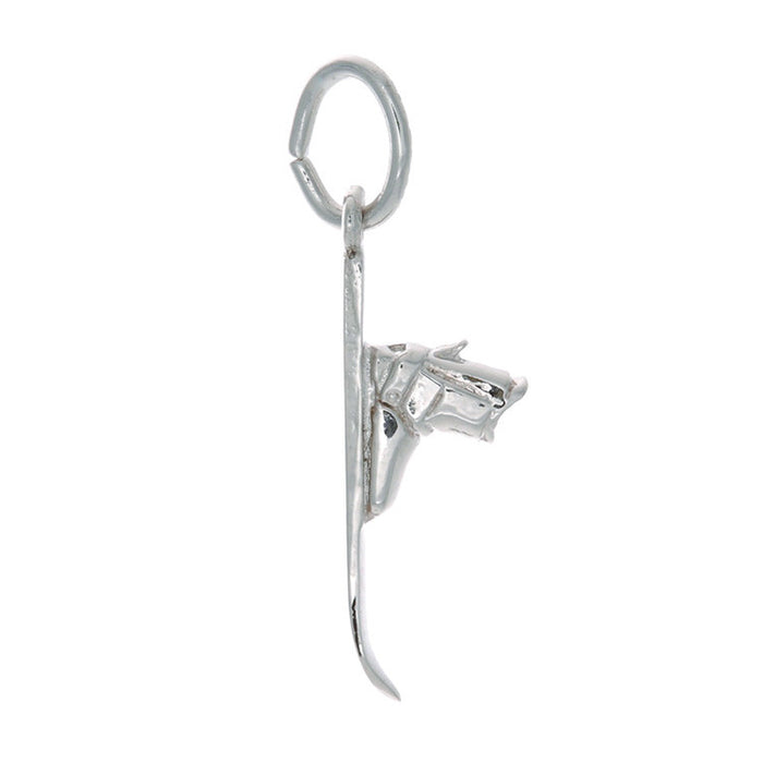 Sterling Silver Ski & Boot Charm | Whistler Mountain Keepsake