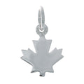 Sterling Silver Centennial Maple Leaf Charm | Small | Canadian Keepsake