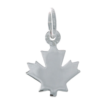 Sterling Silver Centennial Maple Leaf Charm | Small | Canadian Keepsake