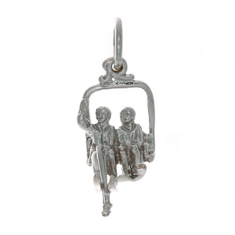 Sterling Silver Ski Lift Charm