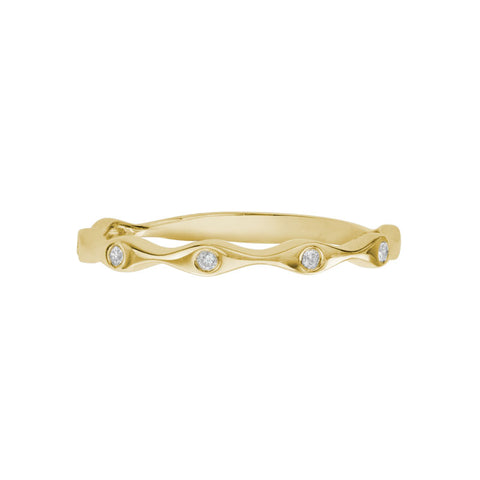 14k Gold Diamond Ring