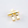 14k Yellow Gold Inukshuk Pendant