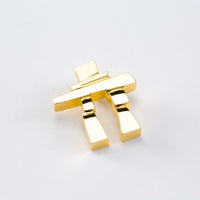 14k Yellow Gold Inukshuk Pendant | Small, Medium & Large | Whistler Keepsake
