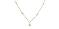 14k Yellow Gold Canadian Diamond Tear Drop Necklace | Whistler Keepsake