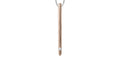 10k Rose Gold Canadian Diamond Solitaire Bar Pendant | 0.03ct | Whistler Keepsake