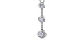 Canadian Diamond Winds Embrace Drop Pendant | Keir Fine Jewellery Whistler Keepsake
