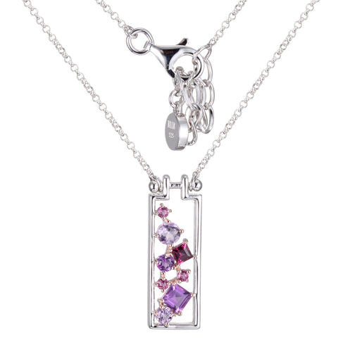 Elle - Sterling Silver "Orchid Rain" Pendant