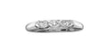 10k Gold Diamond 3 Across Stacker Ring | Whistler Keepsake