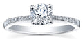 Canadian Diamond Classic Solitaire Engagement Ring | Keir Fine Jewellery Whistler Bridal