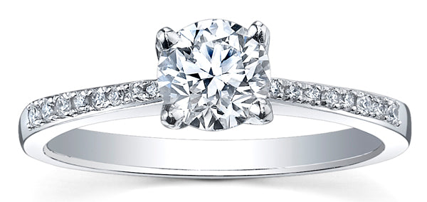 Canadian Diamond Classic Solitaire Engagement Ring | Keir Fine Jewellery Whistler Bridal