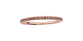 10k Cognac Diamond Wedding Band | Whistler Keepsake