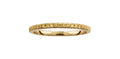 10k Yellow Diamond Wedding Band | Whistler Keepsake