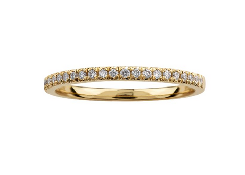 10k Diamond Wedding Band