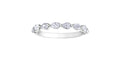 18k White Gold Canadian Diamond Pear Shape Anniversary Ring | Whistler Luxury Keepsake
