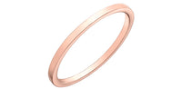 10k Gold 1mm Stacker Band Ring | Whistler Keepsake