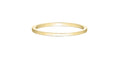 10k Gold 1mm Stacker Band Ring | Whistler Keepsake