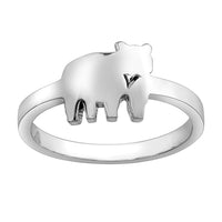 Sterling Silver Jeanie Bear Ring | Ethical Whistler Gift | Handcrafted in Canada