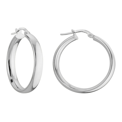 Sterling Silver Hoop Earrings