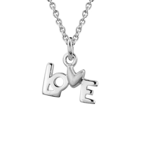 Sterling Silver Love Charm