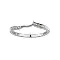 10k White Gold Diamond Delicate Wedding Band | 0.05cttw | Matches Delicate Engagement Ring