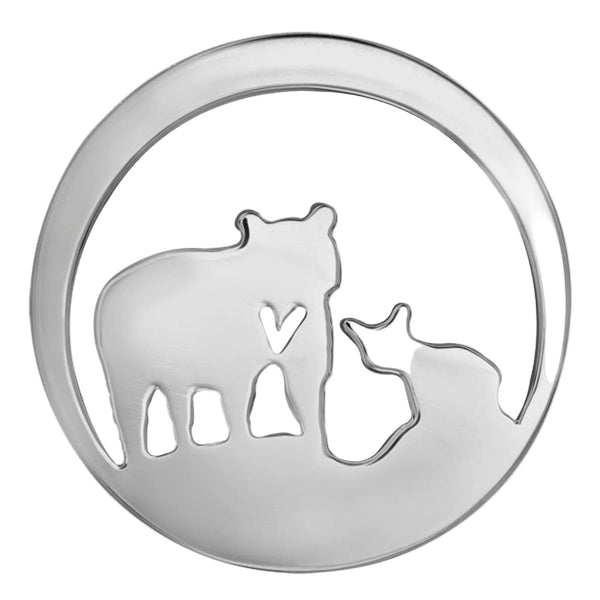 Sterling Silver Jeanie Bear Pendant